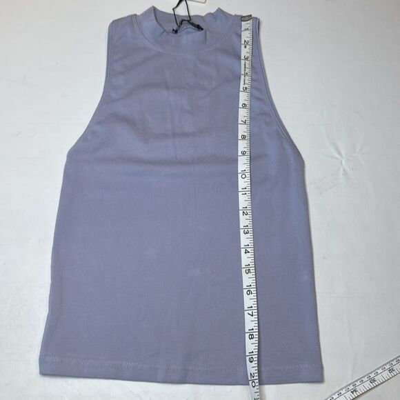 Zara Mini Mock Neck Sleeveless Top, Size Small NWT - Picture 3 of 6